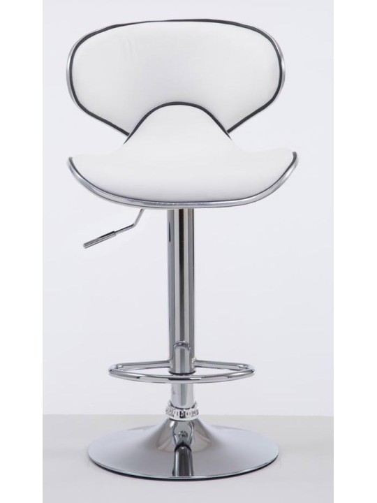 2 db bárszék Las Vegas V2 króm műbőr szett, fehér 2 db bárszék Las Vegas V2 króm műbőr szett, fehér