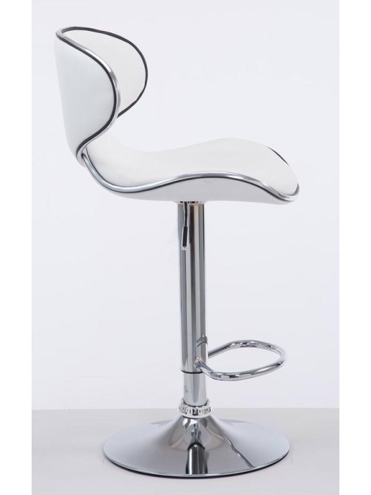 2 db bárszék Las Vegas V2 króm műbőr szett, fehér 2 db bárszék Las Vegas V2 króm műbőr szett, fehér