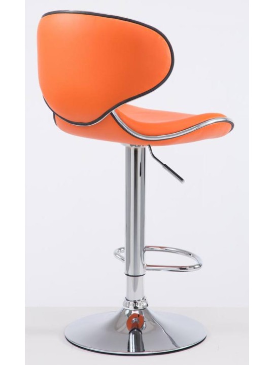 2 db bárszék Las Vegas V2 króm műbőr szett, narancs 2 db bárszék Las Vegas V2 króm műbőr szett, narancs