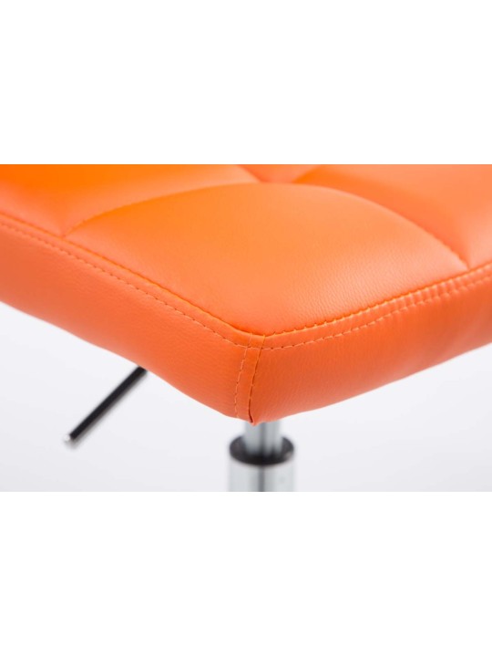 2 db bárszék készlet Palma V2 műbőr, narancs 2 db bárszék készlet Palma V2 műbőr, narancs