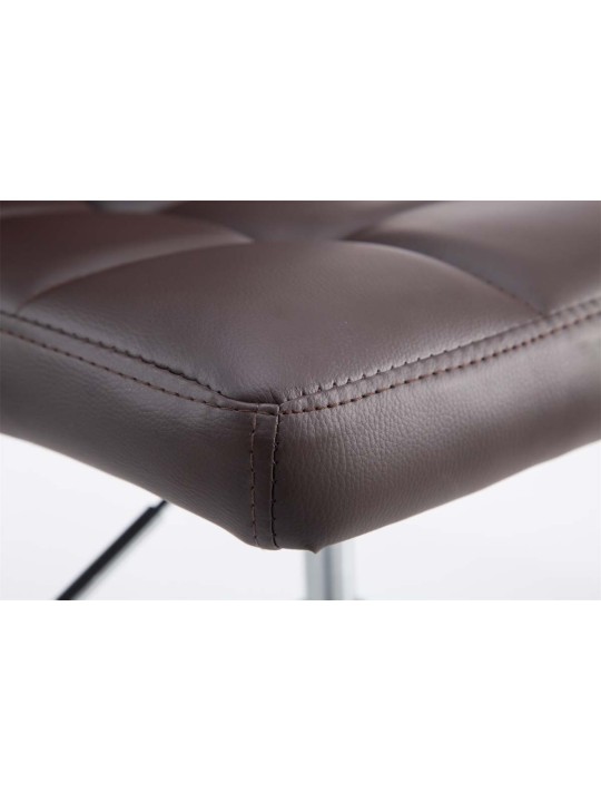 2 db bárszék készlet Palma V2 műbőr, barna 2 db bárszék készlet Palma V2 műbőr, barna