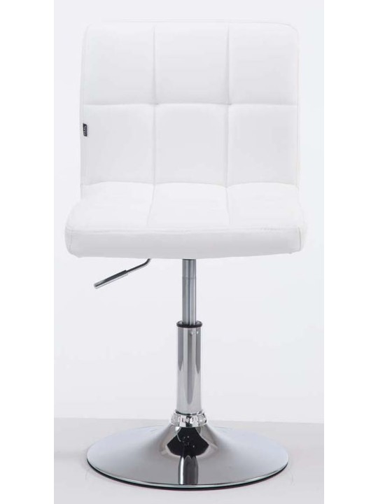 2 db bárszék készlet Palma V2 műbőr, fehér
