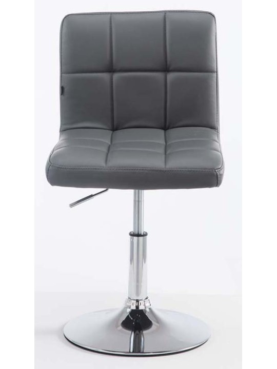 2 db bárszék készlet Palma V2 műbőr, szürke