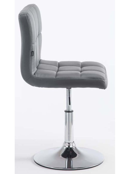 2 db bárszék készlet Palma V2 műbőr, szürke