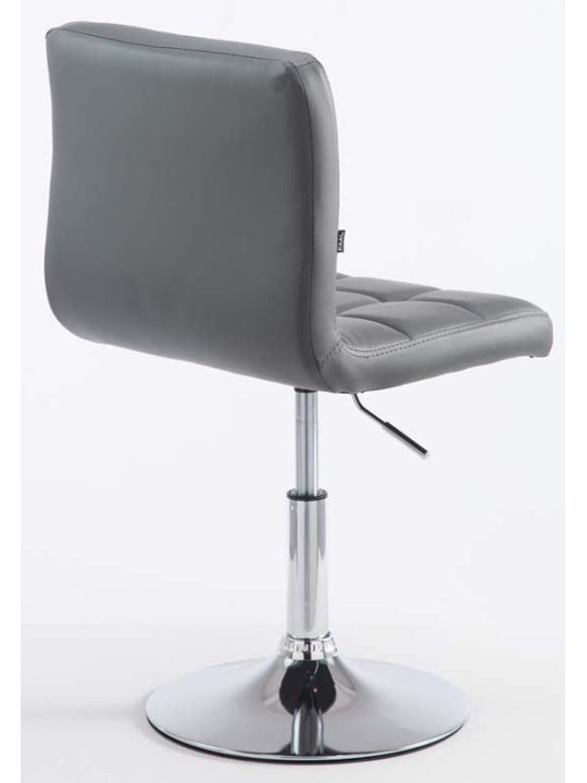 2 db bárszék készlet Palma V2 műbőr, szürke