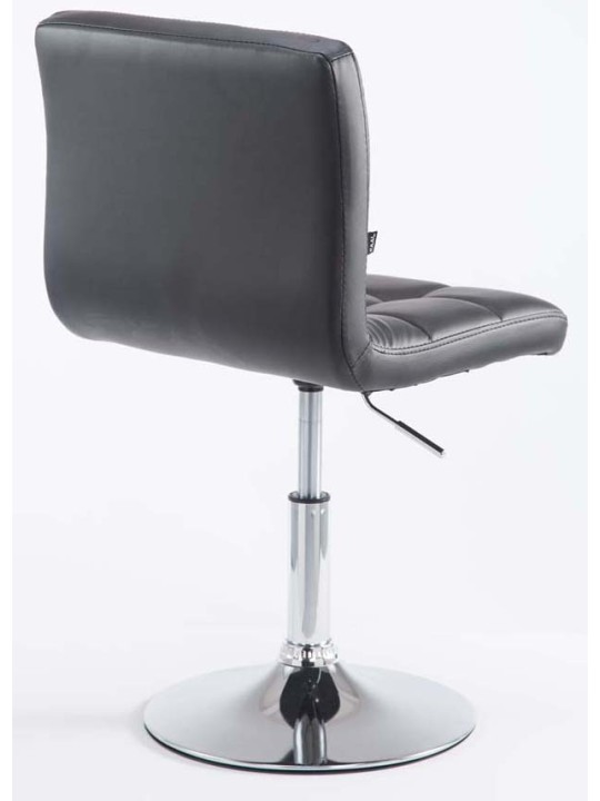 2 db bárszék készlet Palma V2 műbőr, fekete