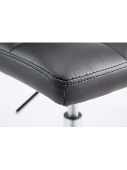 2 db bárszék készlet Palma V2 műbőr, fekete