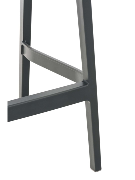 Maya bárszék, sötétszürke