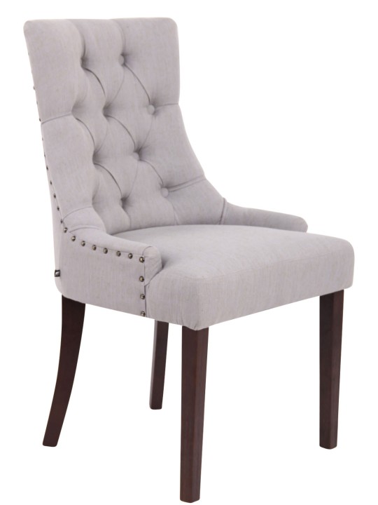 Étkezőszék Aberdeen szövet antik, szürke