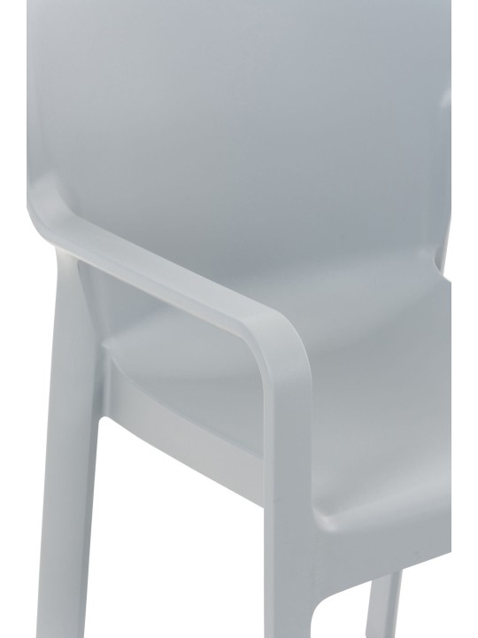 Szék DIVA, világosszürke