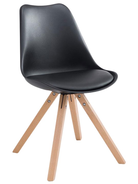 Toulouse Natura Square látogatói szék, fekete