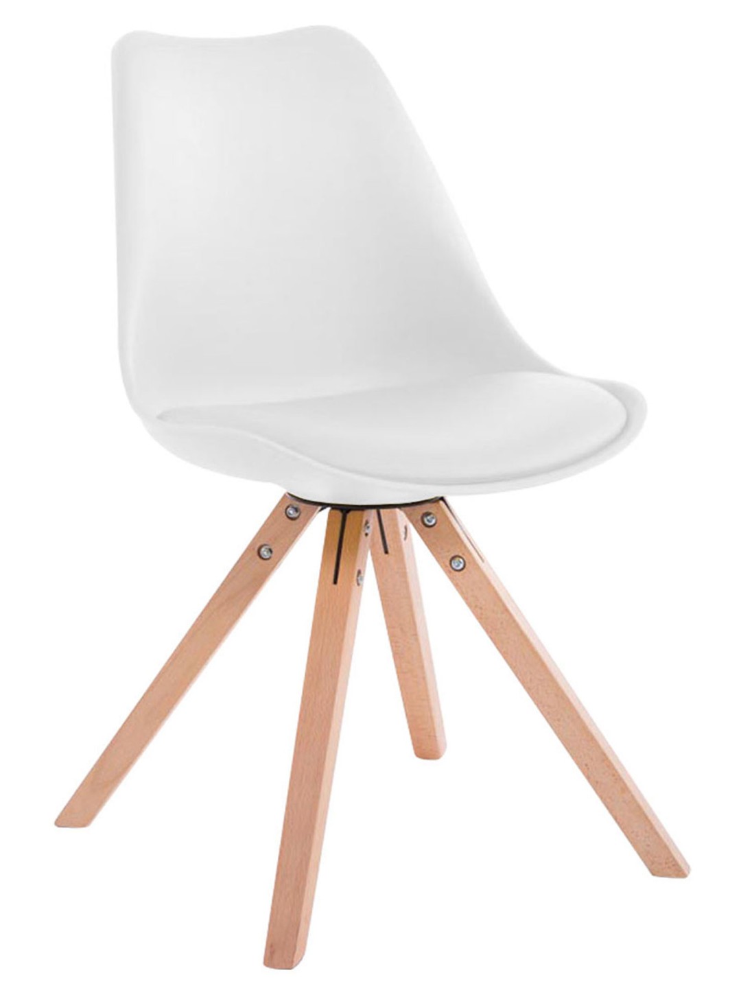 Toulouse Natura Square látogatói szék, fehér