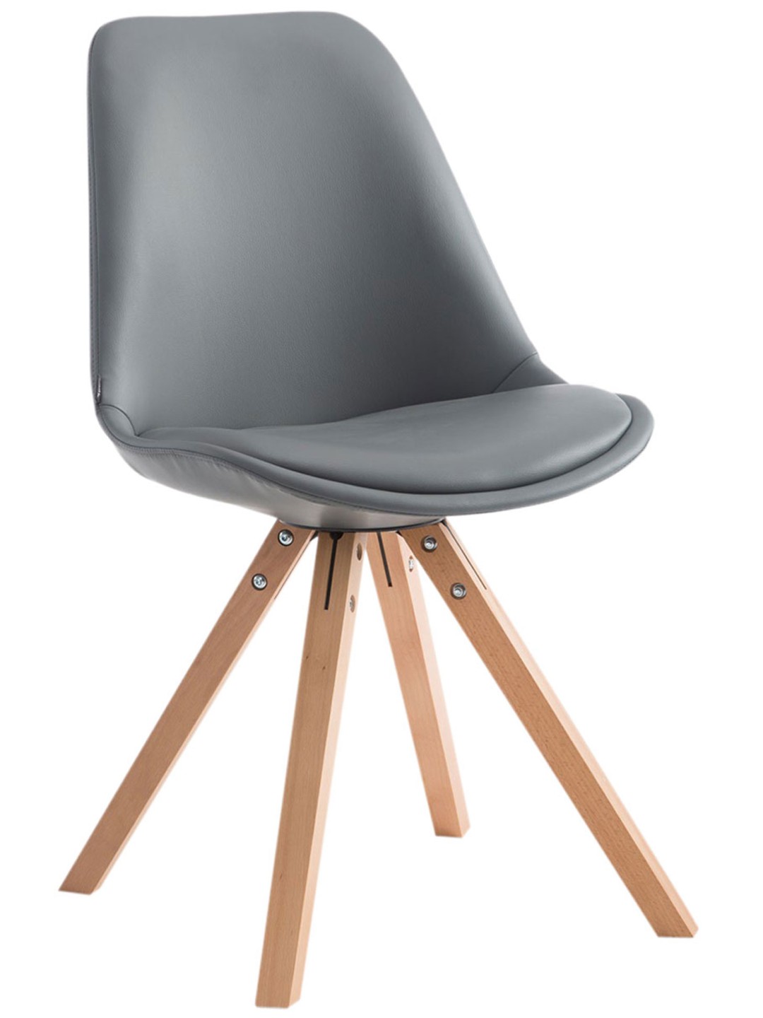 Laval Natura Square látogatói szék, szürke