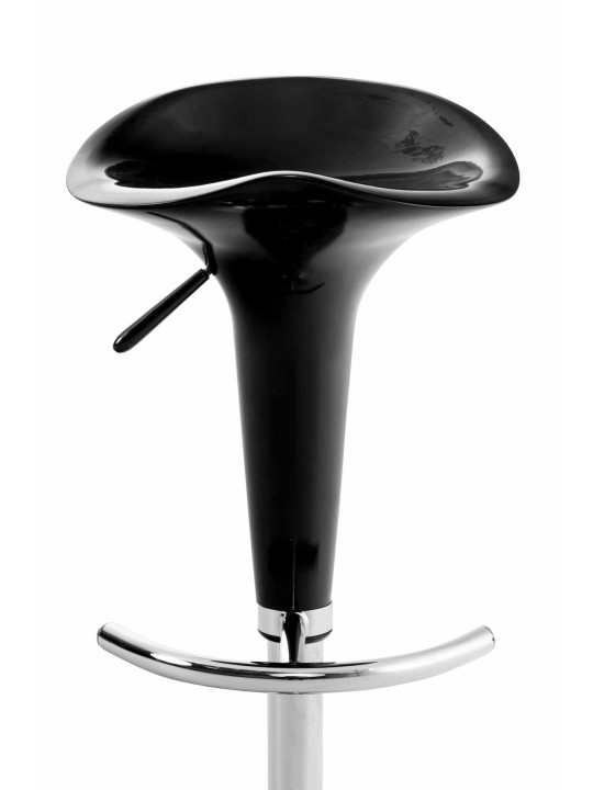 2 db bárszék készlet Nyereg, fekete