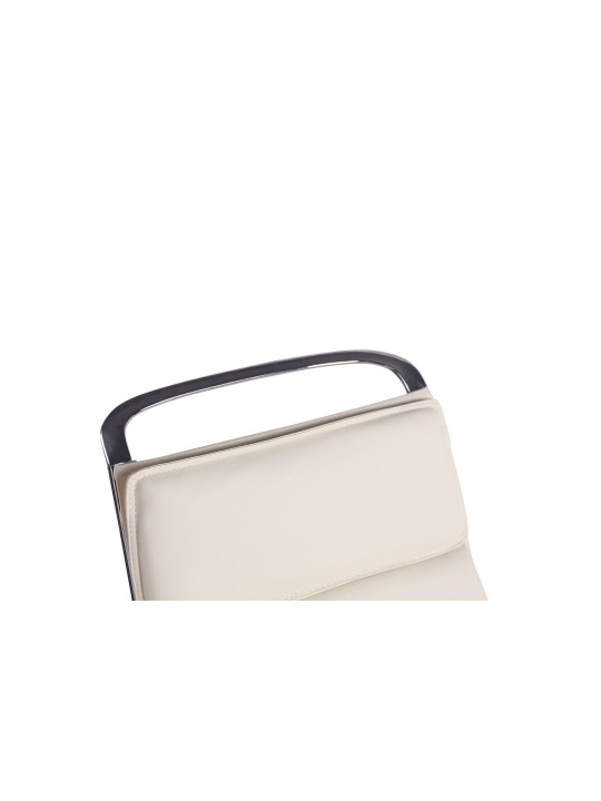 Bedford műbőr irodai szék, krém