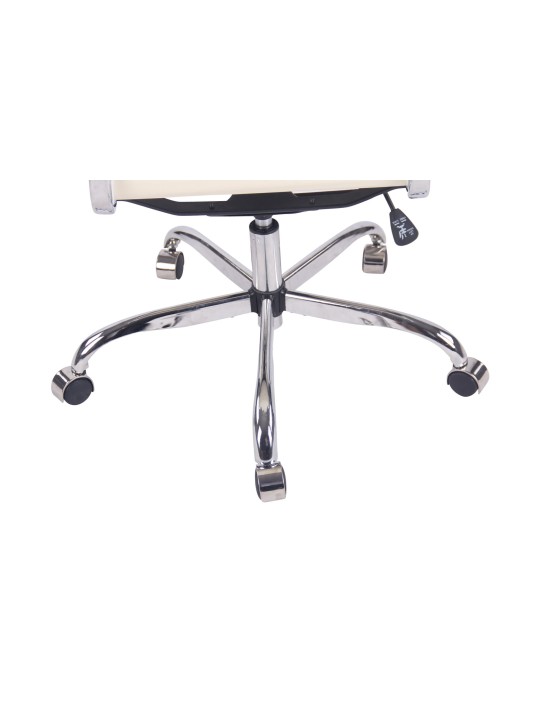 Bedford műbőr irodai szék, krém