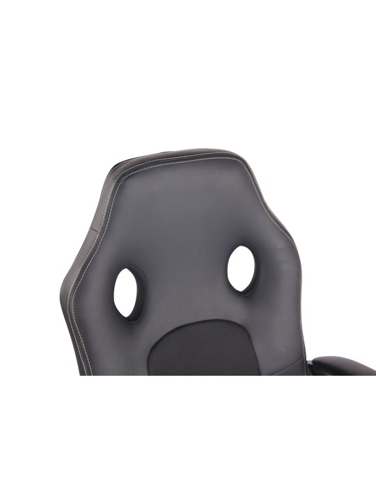 Elbing irodai szék, fekete/fekete