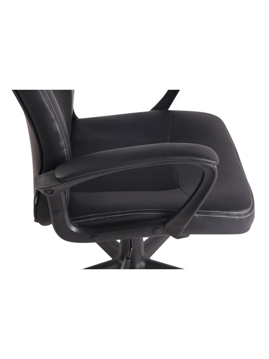 Elbing irodai szék, fekete/fekete