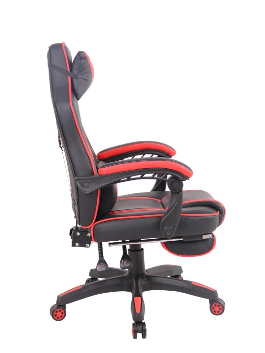 Heat irodai szék, fekete/piros