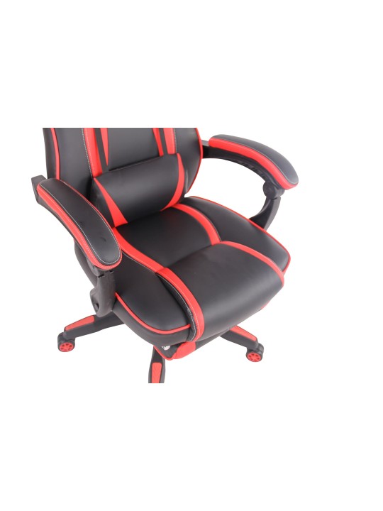 Heat irodai szék, fekete/piros