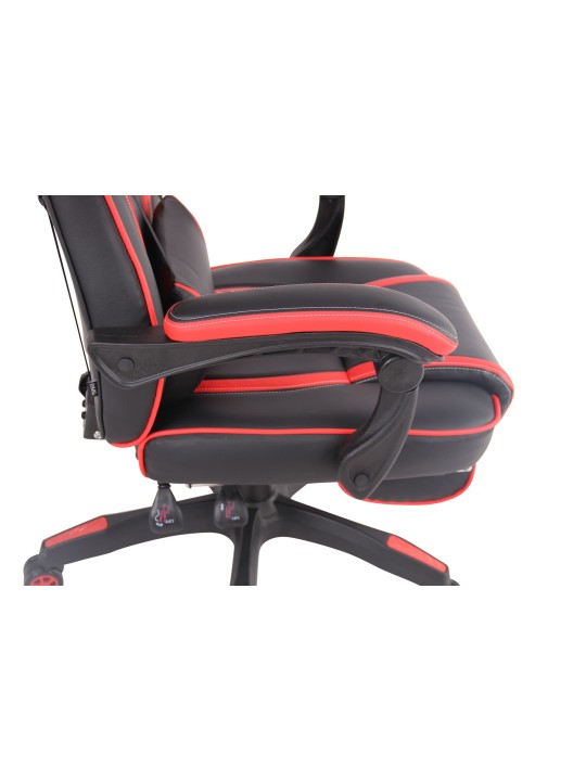 Heat irodai szék, fekete/piros