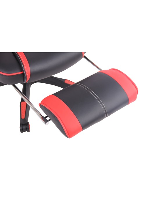 Heat irodai szék, fekete/piros