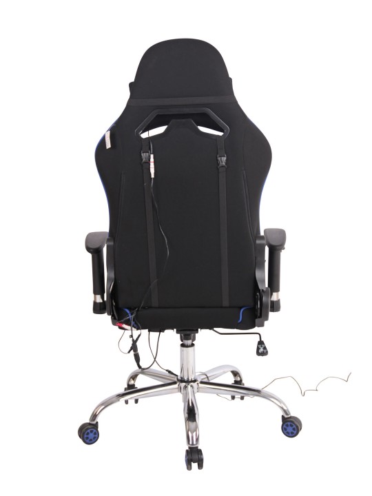 Limit XM szövet irodai szék, fekete/kék