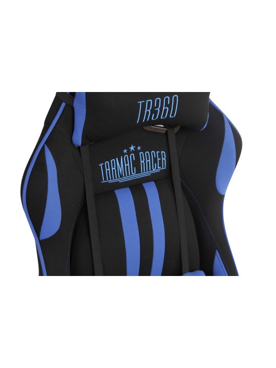 Limit XM szövet irodai szék, fekete/kék