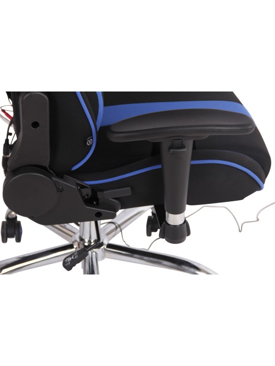 Limit XM szövet irodai szék, fekete/kék