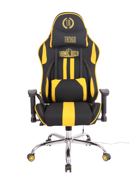 Limit XM szövet irodai szék, fekete/sárga