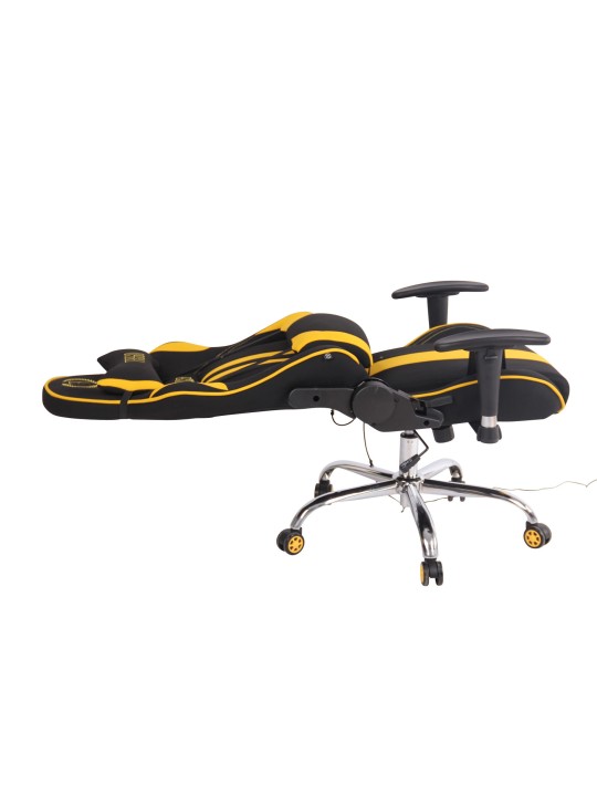 Limit XM szövet irodai szék, fekete/sárga