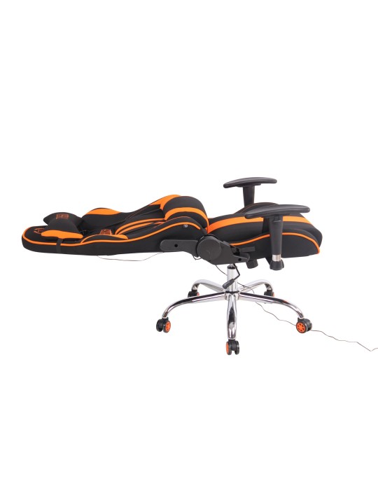 Limit XM szövet irodai szék, fekete/narancs