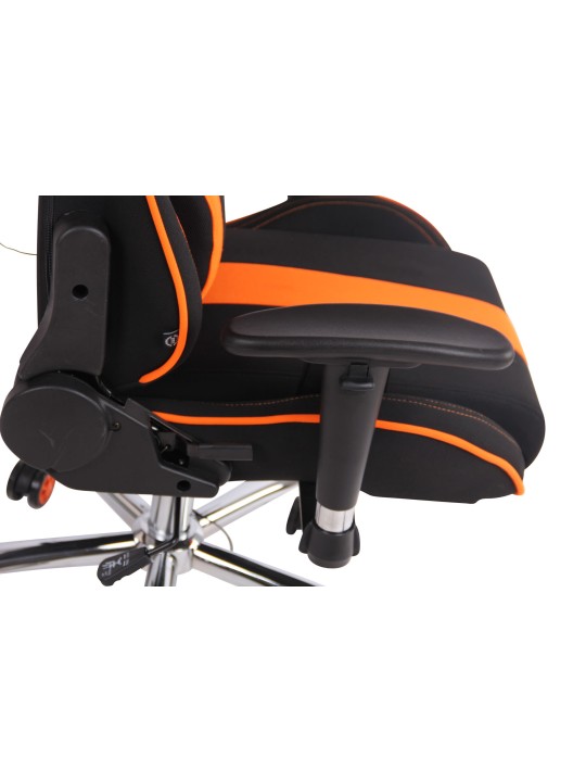 Limit XM szövet irodai szék, fekete/narancs