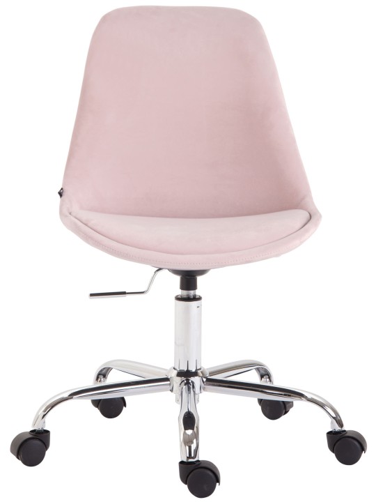 Toulouse bársony irodai szék, rózsaszín