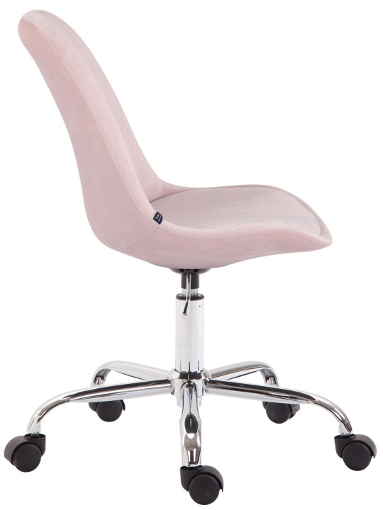 Toulouse bársony irodai szék, rózsaszín