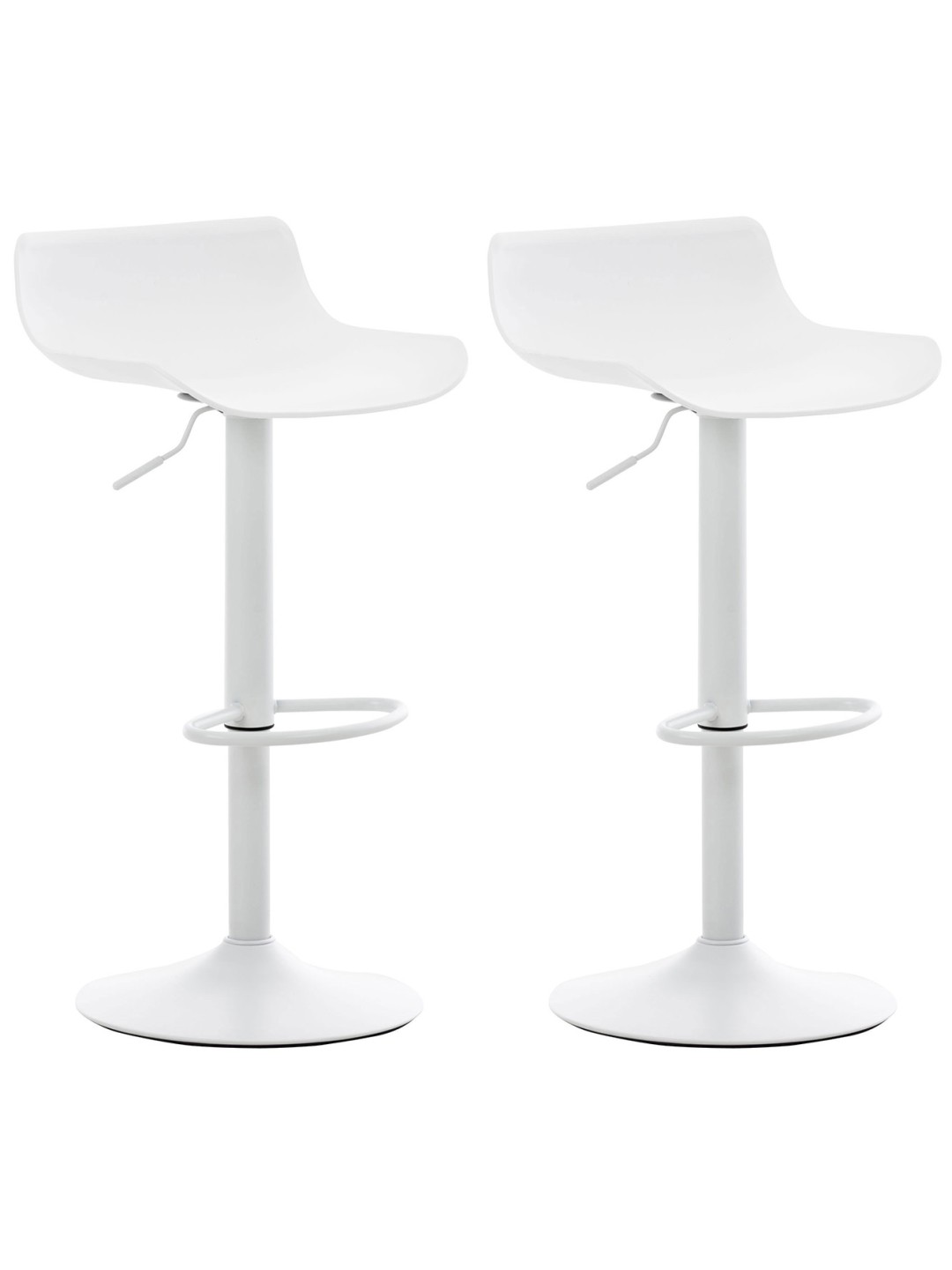 2 db Aveiro bárszék szett, fehér