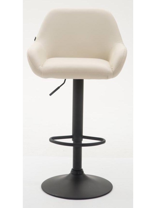 2 db bárszék Braga műbőr készlet, krém