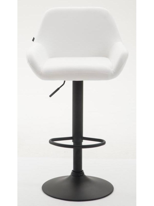 2 db bárszék Braga műbőr készlet, fehér