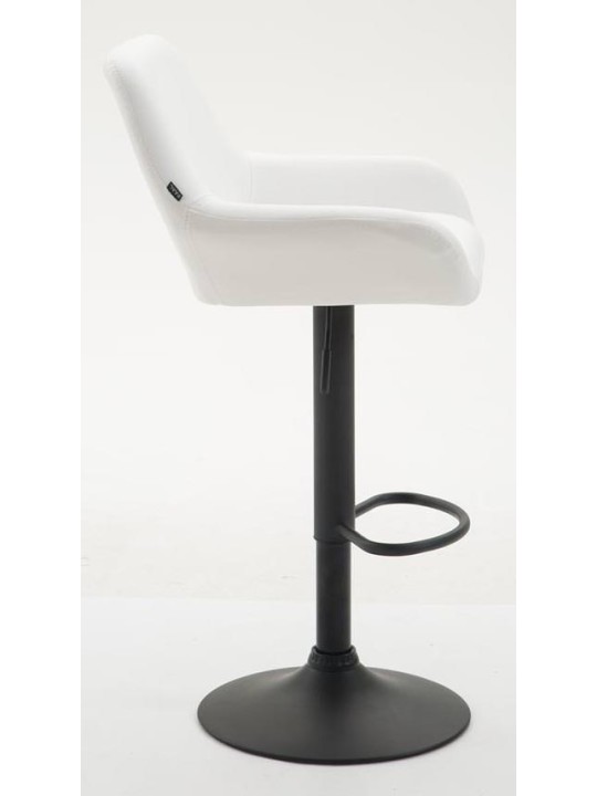 2 db bárszék Braga műbőr készlet, fehér