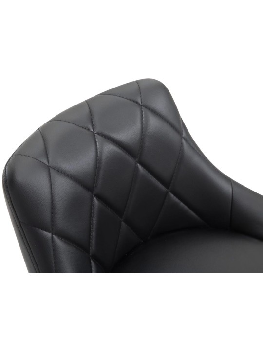 2 db-os bárszék Lazio műbőr C, fekete 2 db-os bárszék Lazio műbőr C, fekete