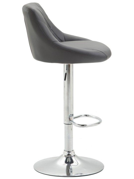 2 db-os bárszék Lazio műbőr C, szürke