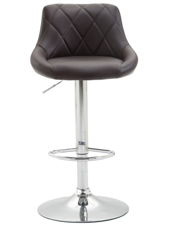 2 db-os bárszék Lazio műbőr C, barna