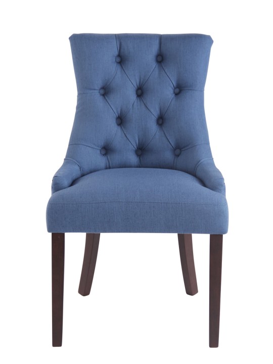 2 db étkezőszék szett Aberdeen antik szövetből, kék