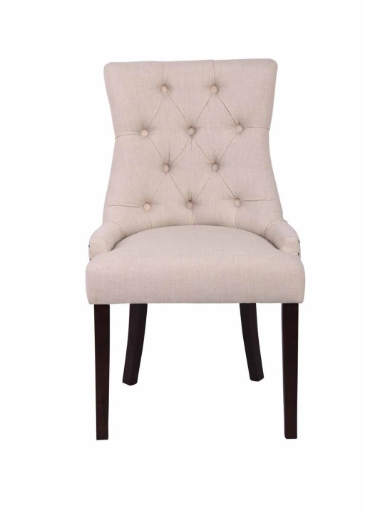 2 db étkezőszék szett Aberdeen antik szövetből, krém