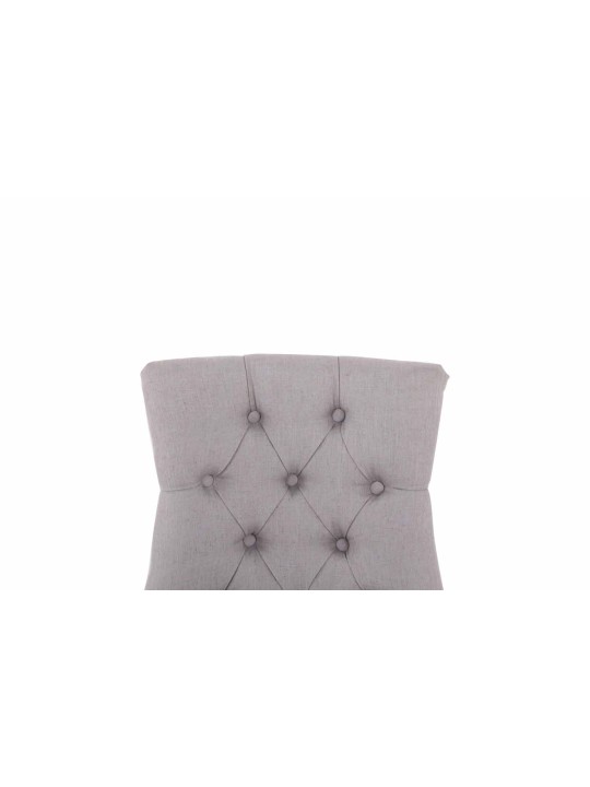 2 db étkezőszék szett Aberdeen antik szövetből, szürke