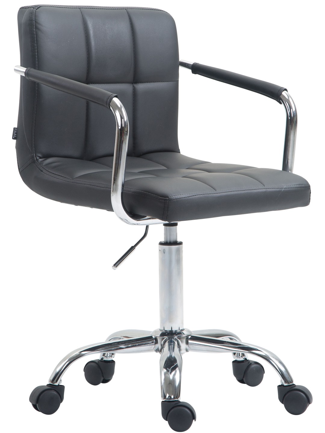 Lucy V2 műbőr irodai szék, szürke