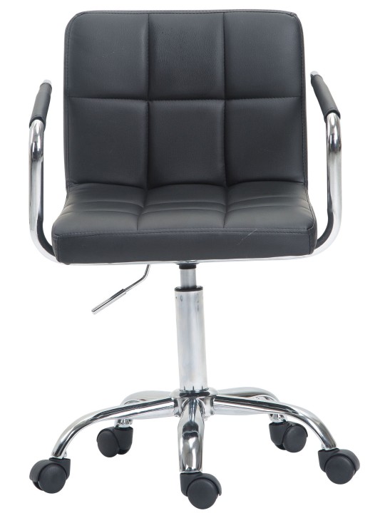 Lucy V2 műbőr irodai szék, szürke