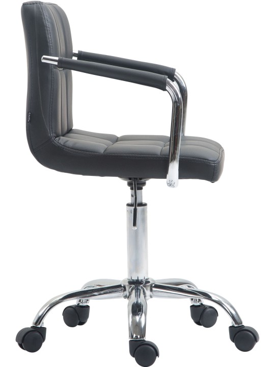 Lucy V2 műbőr irodai szék, szürke