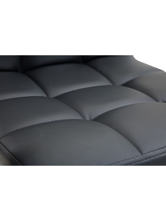 Lucy V2 műbőr irodai szék, fekete