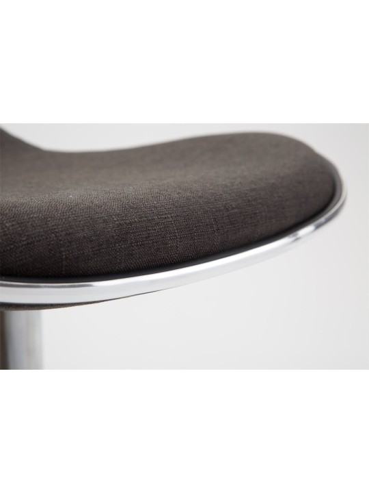 2 db bárszék készlet Shanghai textil C, sötétszürke